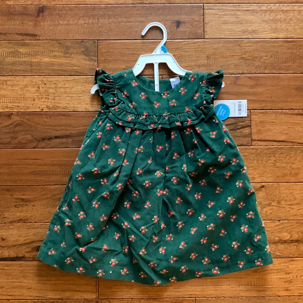 Carter’s Green Cordoury Dress